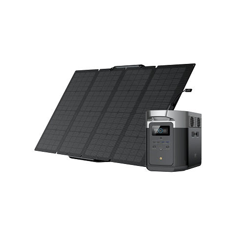 EcoFlow Delta Max 1600 Portable Power Station + 400W Solar Panel