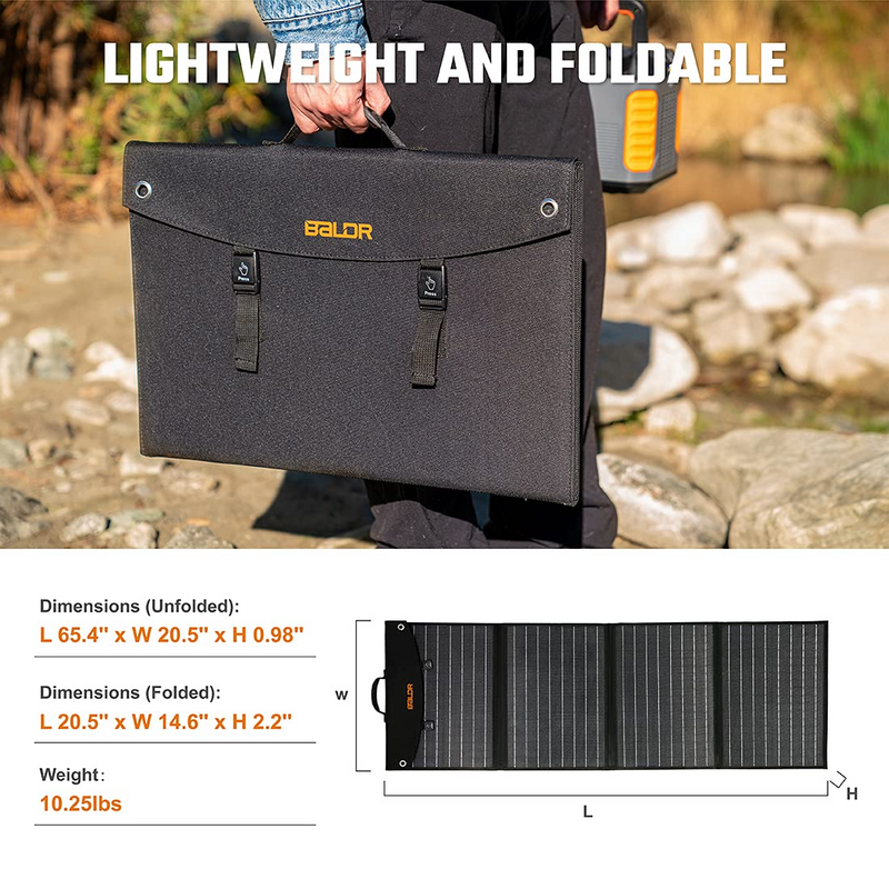 Togopower Baldr Pioneer 120W Solar Panel