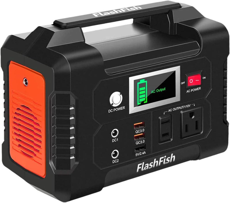 Flashfish E200 200W Portable Power Station & Solar Generator