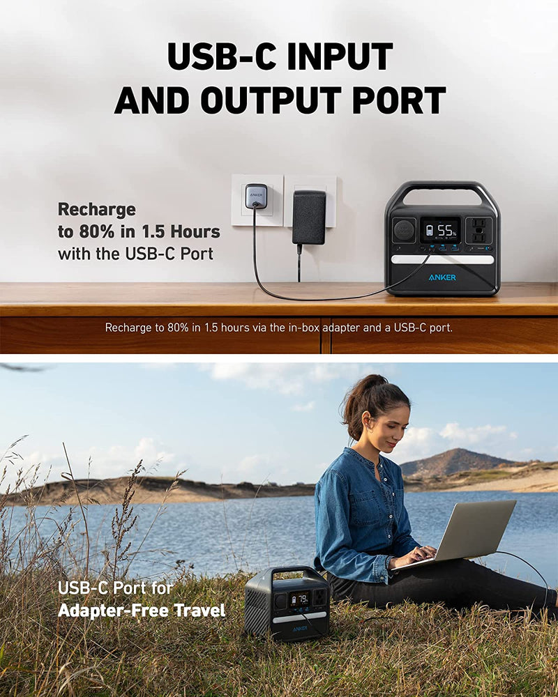 Anker 521 Portable Power Station (PowerHouse 256Wh)