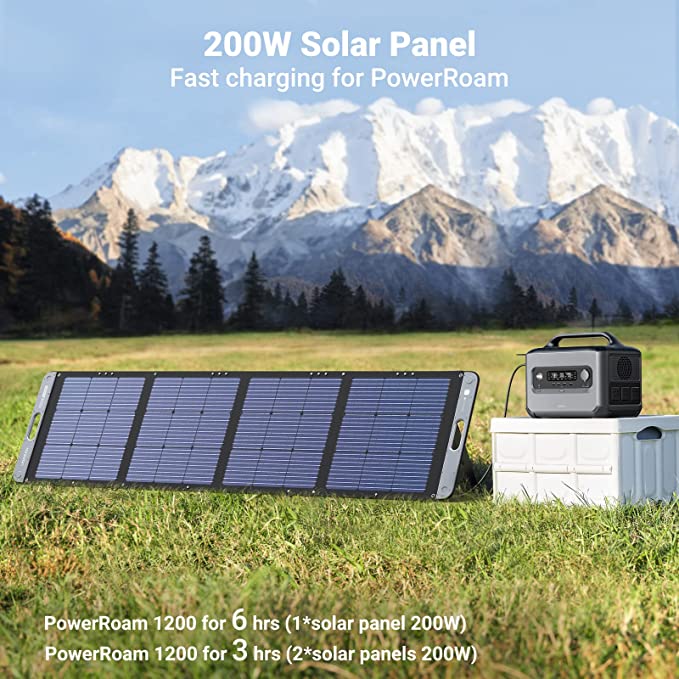 UGreen PowerRoam Solar Panel for Power Station 200W 2 pcs