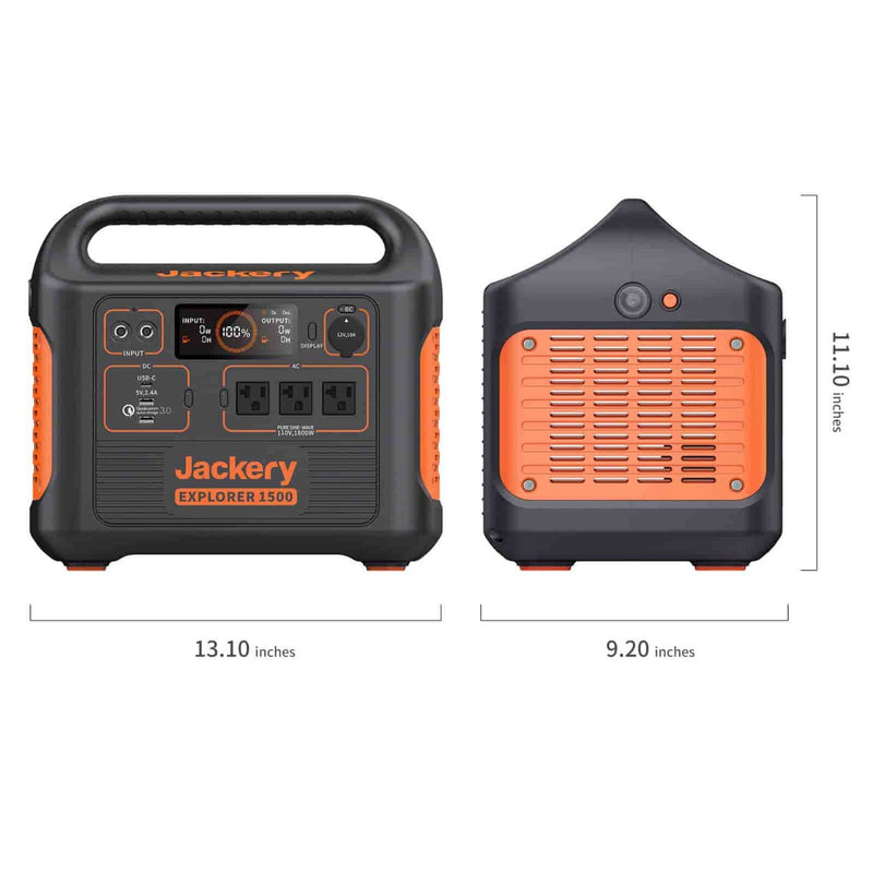 Jackery Explorer 1500 Portable Power Station (Refurbished)