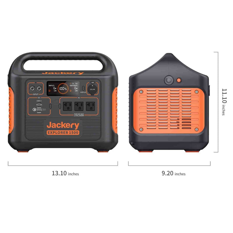 Jackery Solar Generator 1500 (Jackery 1500 + 4 X SolarSaga 100W)