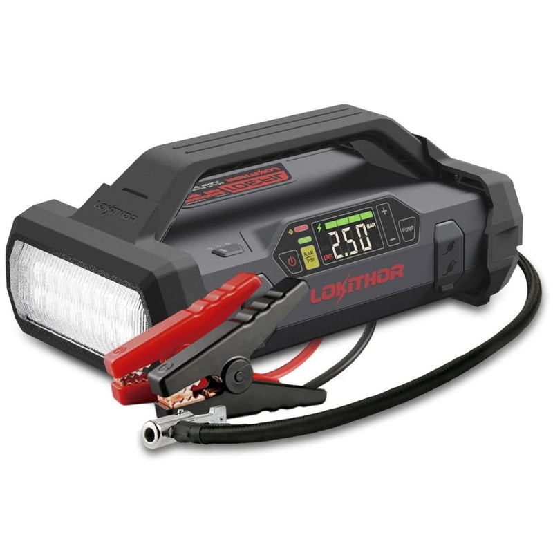 Lokithor Jump Starter with Air Compressor