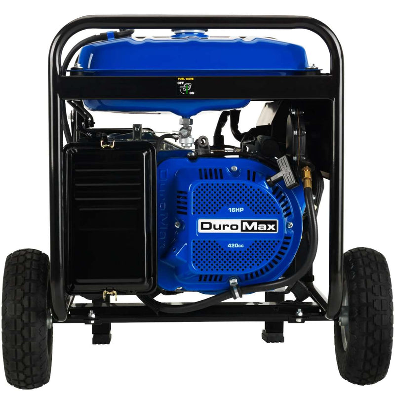 DuroMax XP8500EH 8,500 Watt 16 hp Dual Fuel Portable Generator w/ Electric Start 50-State (Grade A Refurbished)